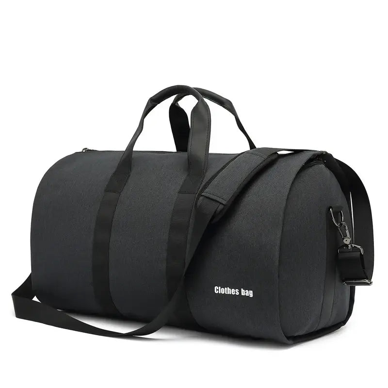 Garment Multi-Pocket Shoulder Bag