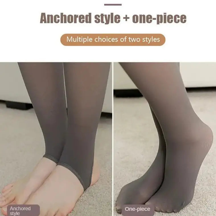 Collants thermiques élégants pour l'hiver