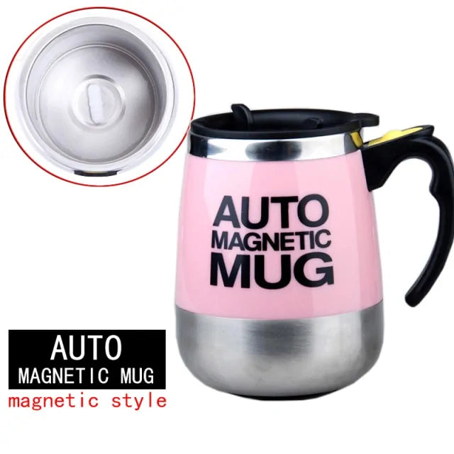 Automatic Self-Stirring Magnetic Mug