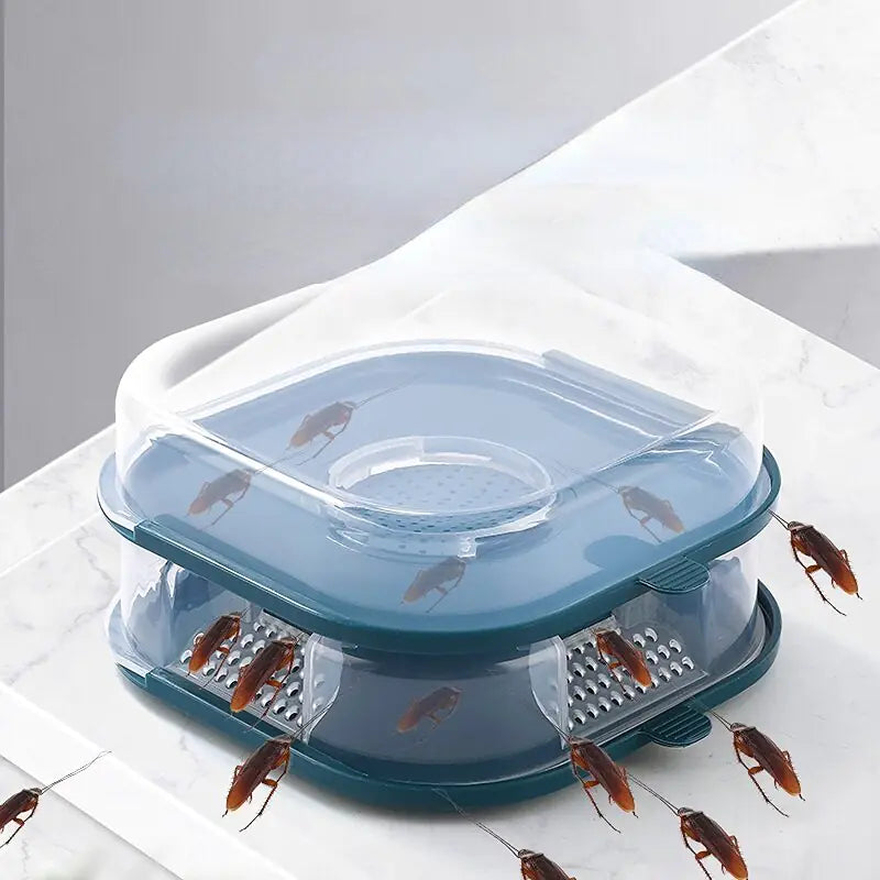 Piège à cafards domestique réutilisable