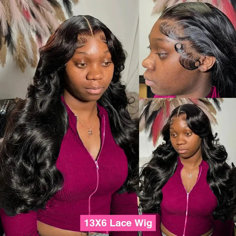 Brazilian Waves: Lace Front Human Hair Wig
