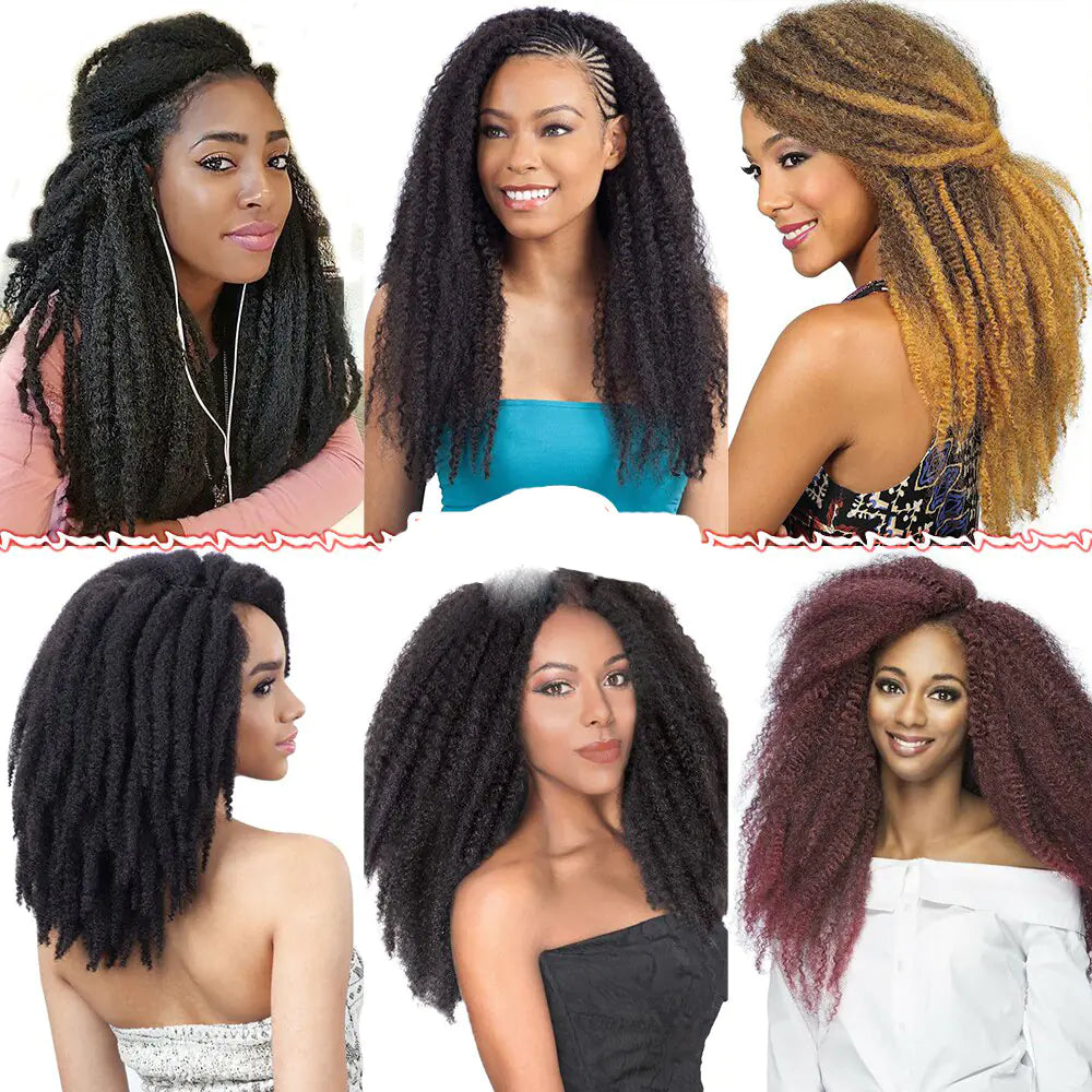 Marley Braids Cheveux au crochet