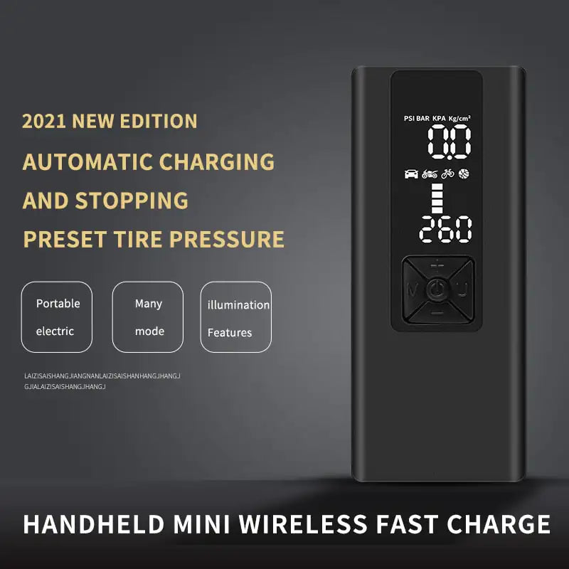 Compresseur d'air portable pour voiture