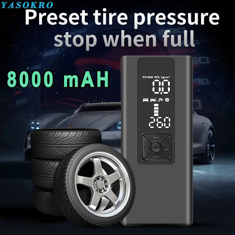 Compresseur d'air portable pour voiture