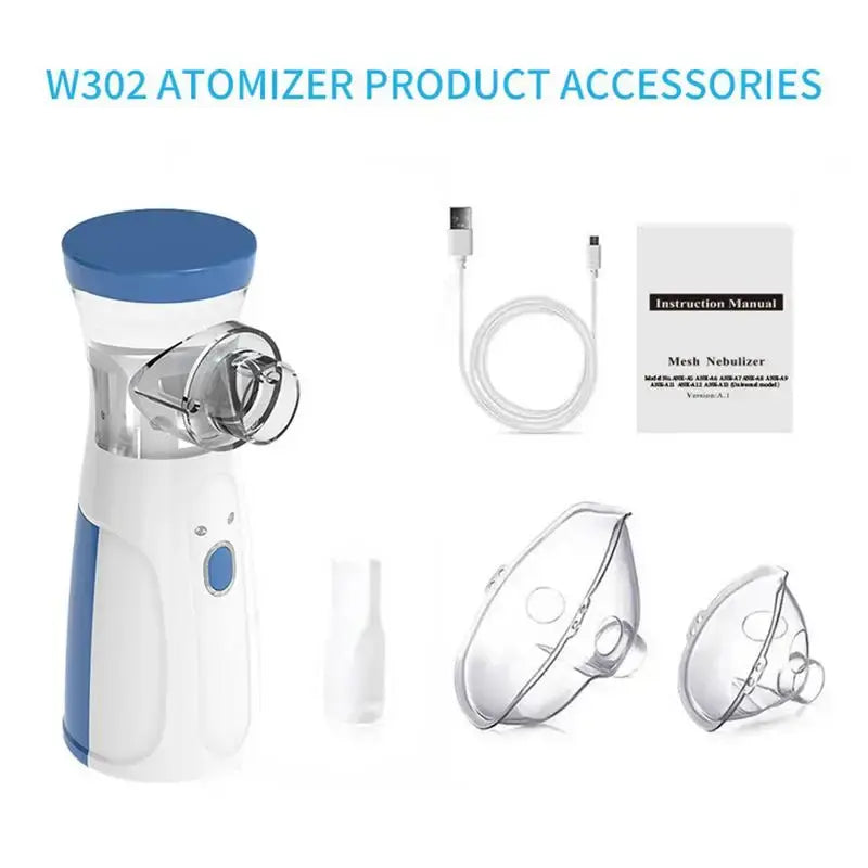 Portable Silent Mesh Nebulizer