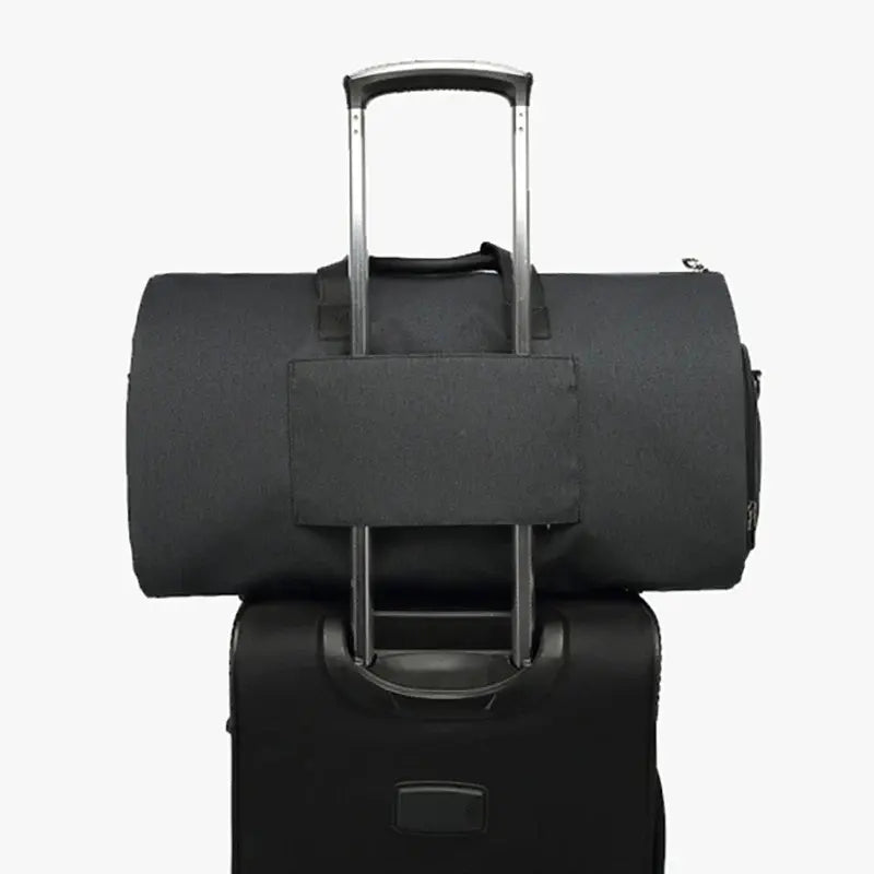 Garment Multi-Pocket Shoulder Bag