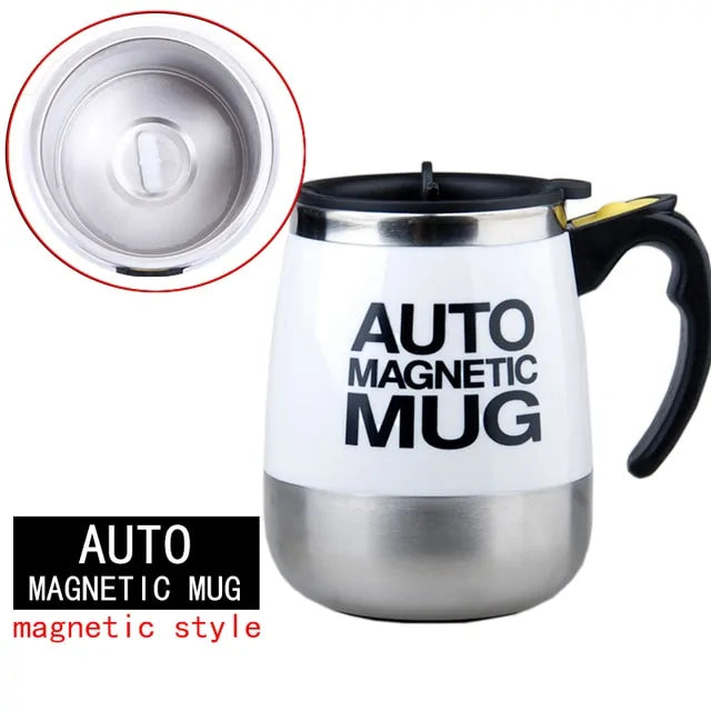 Automatic Self-Stirring Magnetic Mug