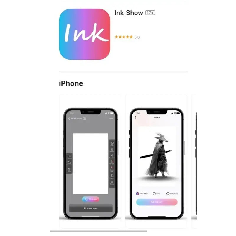 iPhone E-Ink Screen Phone Case
