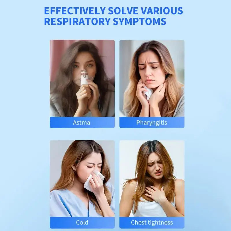 Portable Silent Mesh Nebulizer