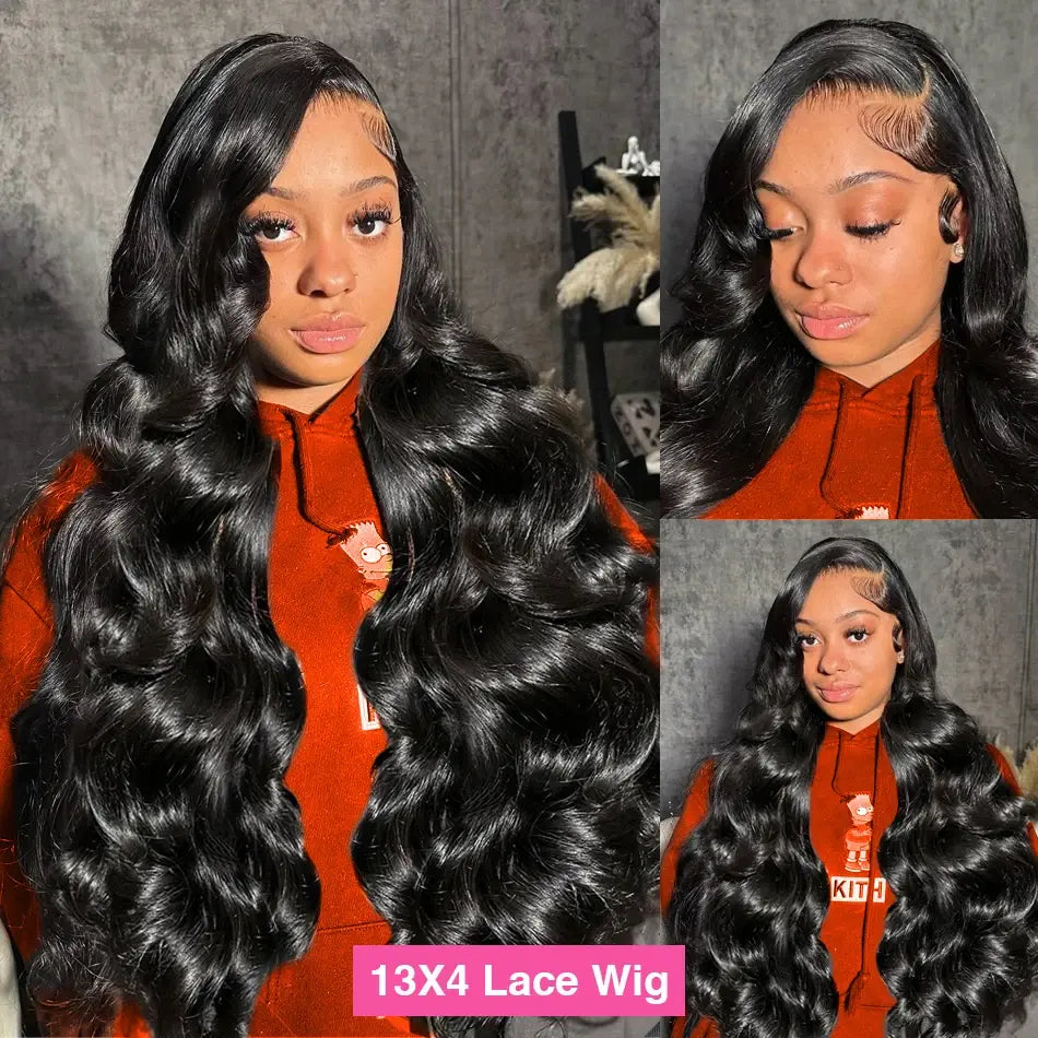 Brazilian Waves: Lace Front Human Hair Wig