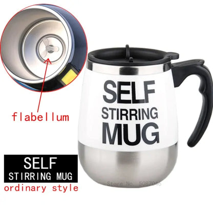 Automatic Self-Stirring Magnetic Mug