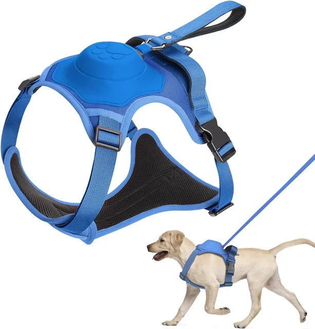 Dog Harness and Retractable Leash Set Henster eCommerce Hub