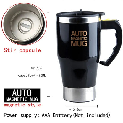 Automatic Self-Stirring Magnetic Mug