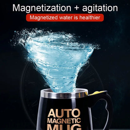 Automatic Self-Stirring Magnetic Mug