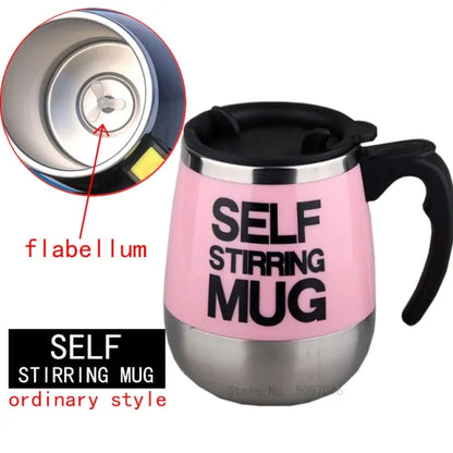 Automatic Self-Stirring Magnetic Mug