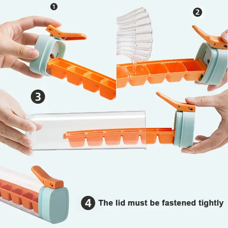 Easy De-mould Ice Cube Tray