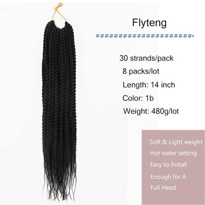 Tresses torsadées sénégalaises