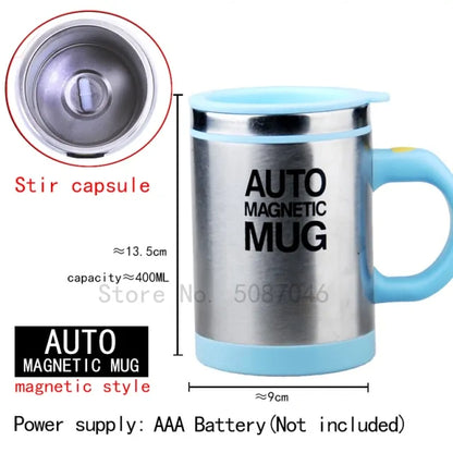 Automatic Self-Stirring Magnetic Mug