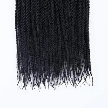 Tresses torsadées sénégalaises